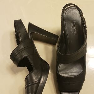 Simply Vera sling back heels size 8